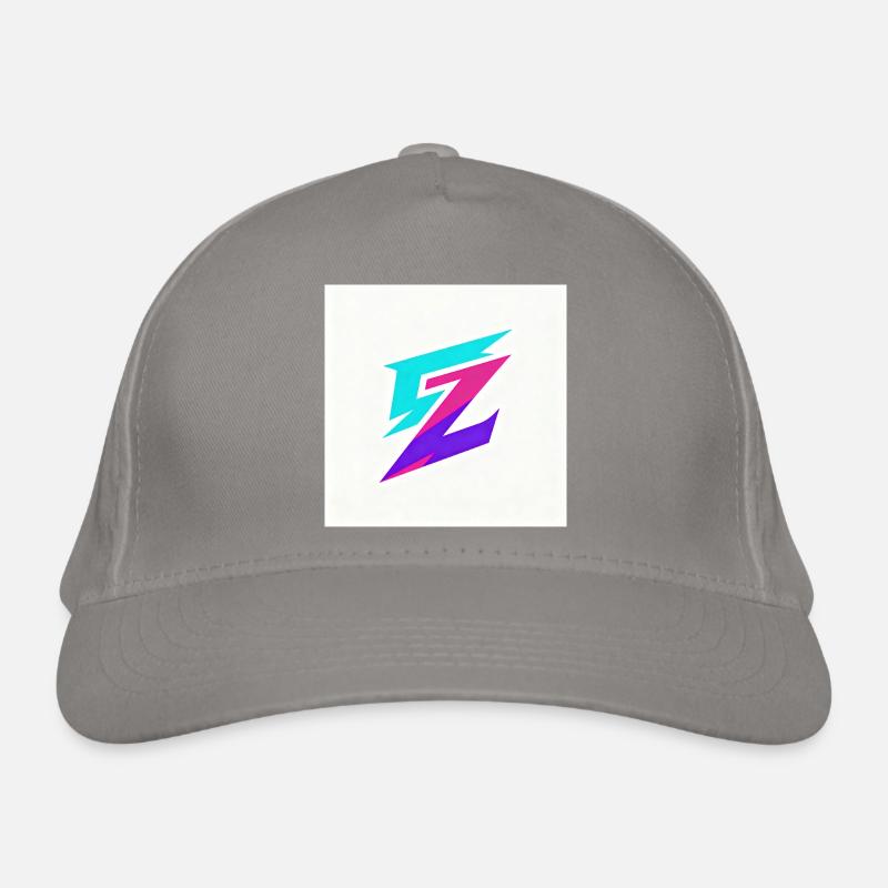 Zigzag Neon Gradient Logo Organic Baseball Cap