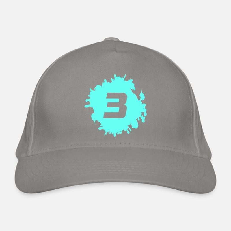 3 éclaboussures de néon de logo de couleur Casquette classique bio