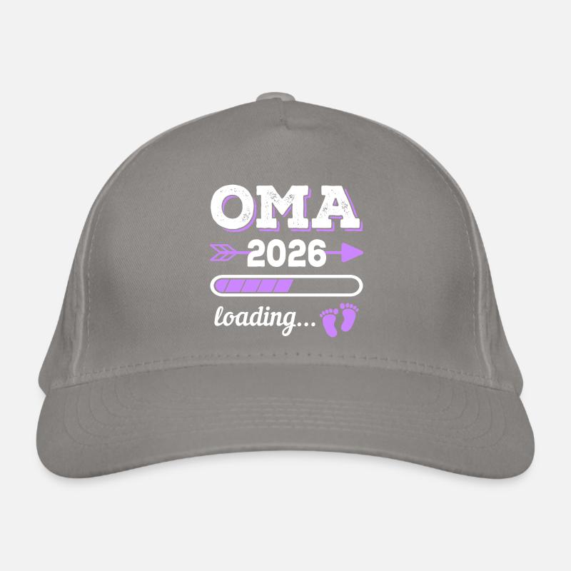 Grandma 2026 Loading Pregnancy Gift Idea Organic Baseball Cap
