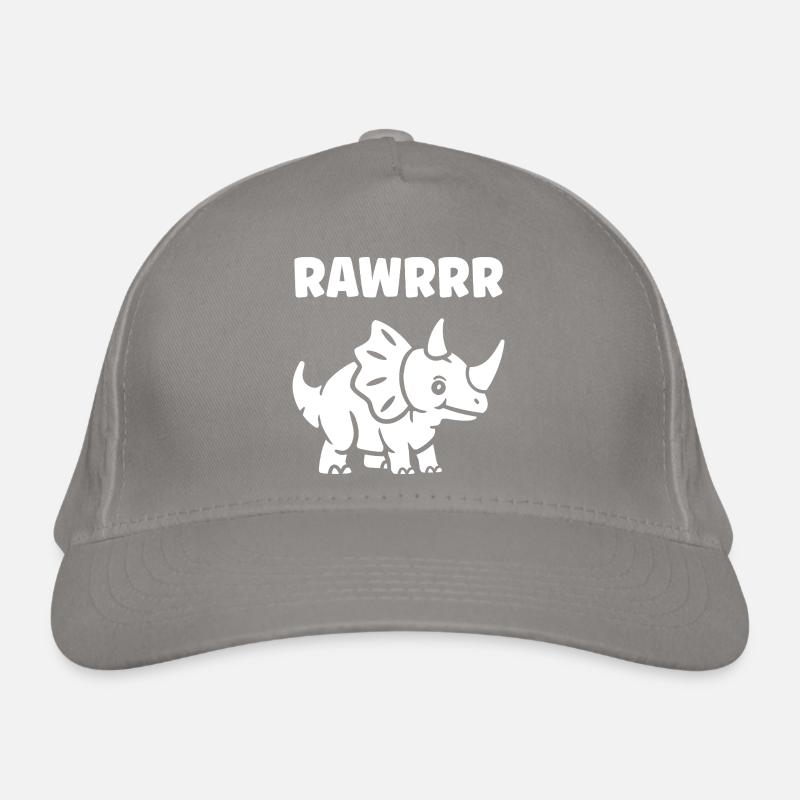 Cute Little Dinosaur Organic Baseball Cap