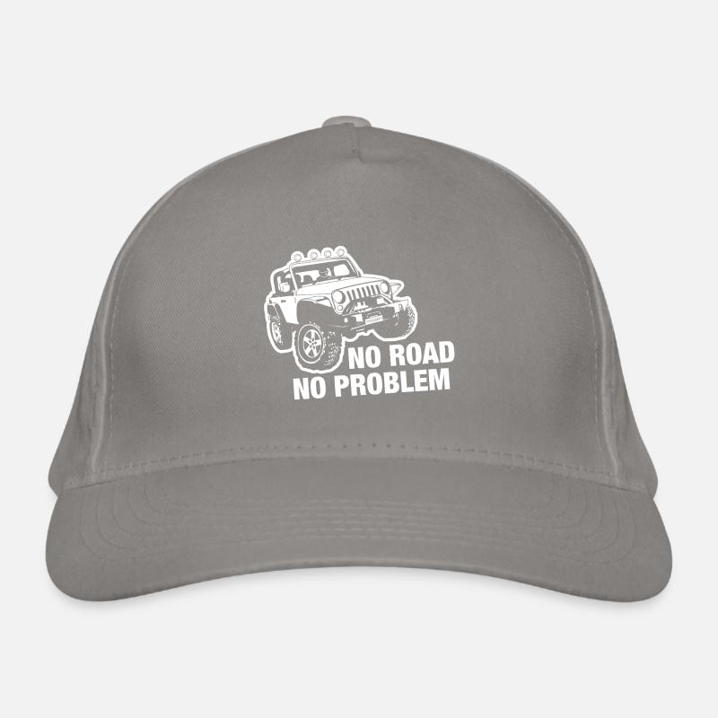 No Road - No Problem | Jeeper | Off-road Organic Baseball Cap