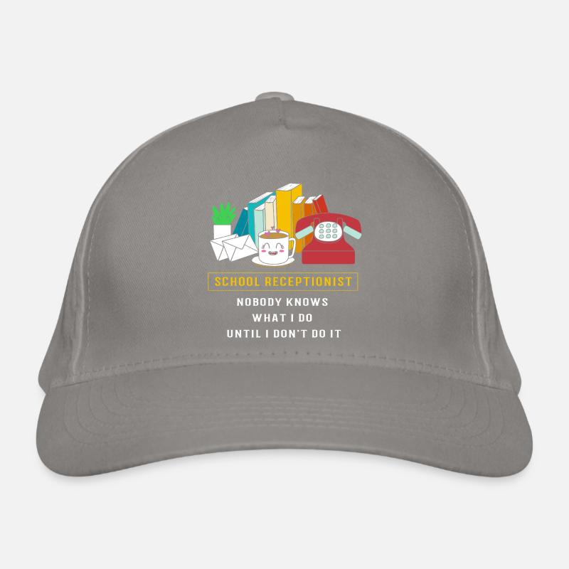 Receptionist Receptionist School Organic Baseball Cap