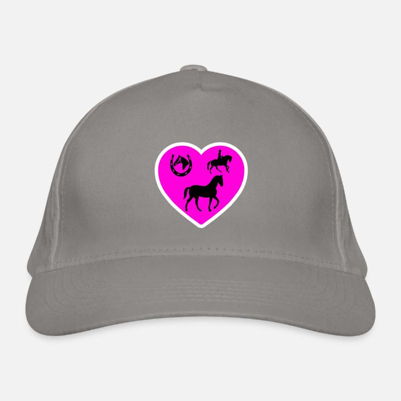 Chevaux Casquette classique bio