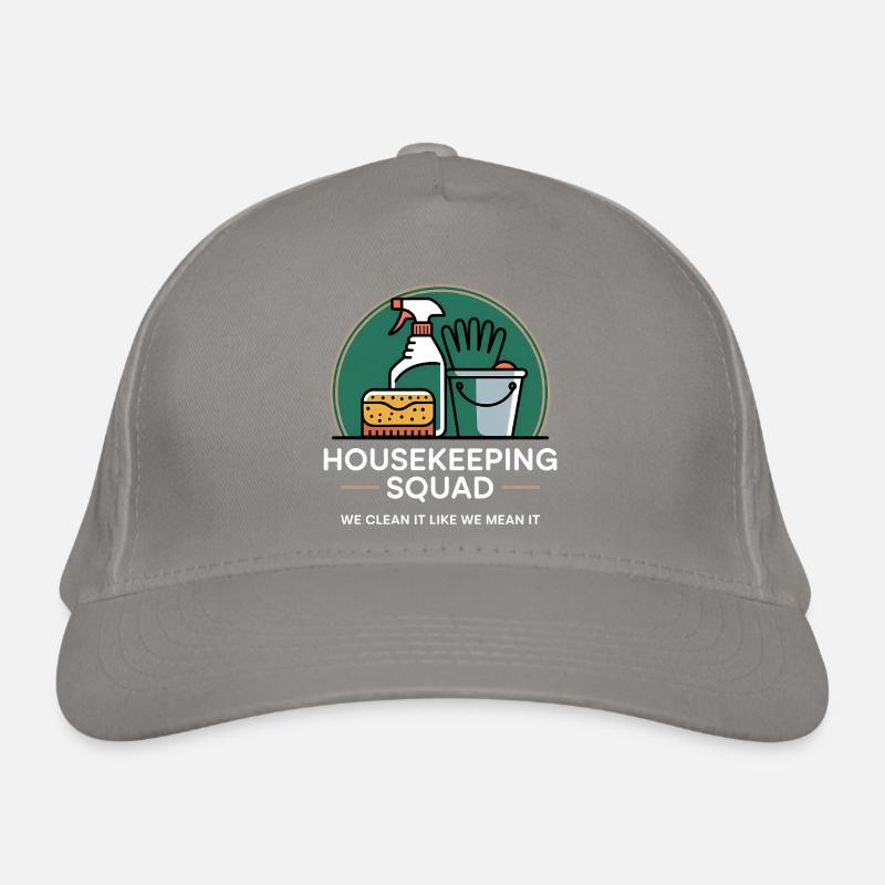 Conception de nettoyage amusante Casquette classique bio