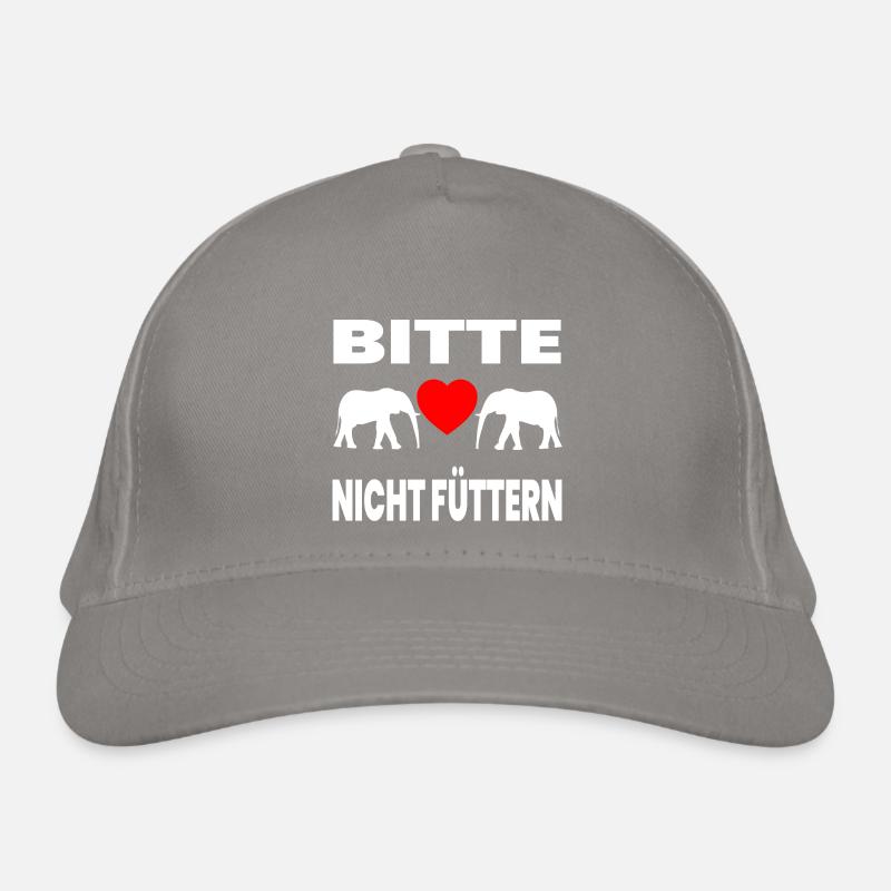 Éléphants Casquette classique bio