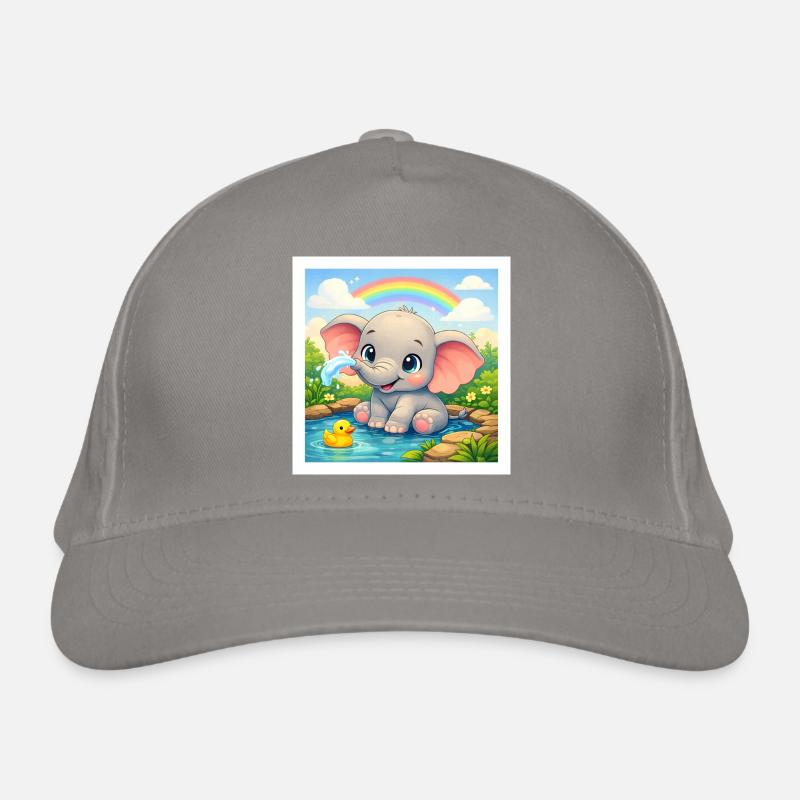 Elli l’Éléphant Casquette classique bio