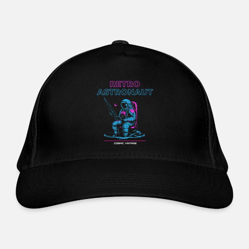 Retro Astronaut Bio-Baseballkappe