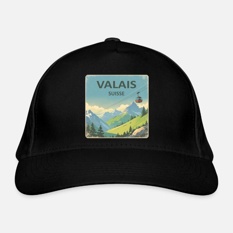 Valais Bio-Baseballkappe