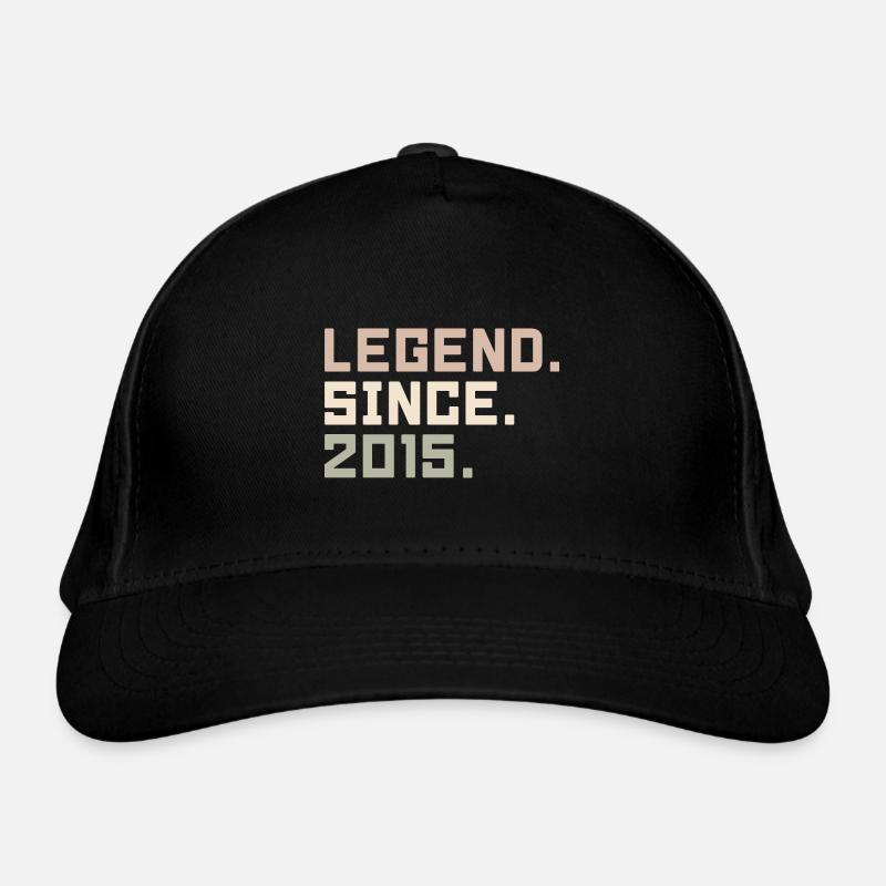 Legenden wurden im 2015 geboren Geschenkideen 2015 Bio-Baseballkappe