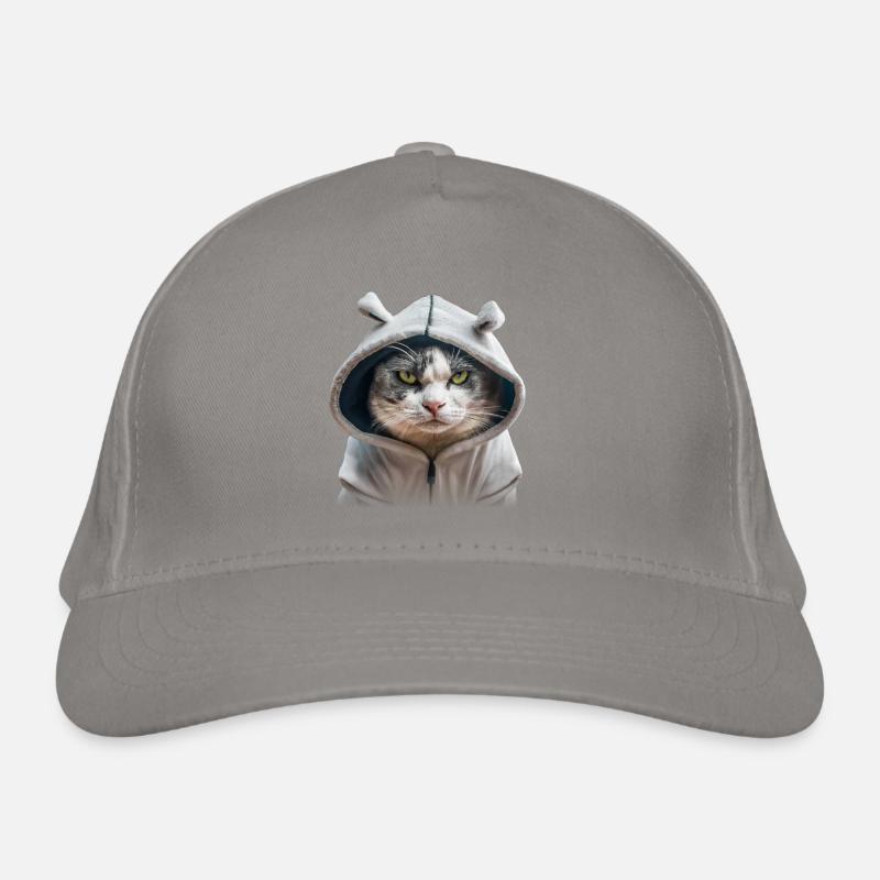 Chat sinistre avec sweat à capuche Casquette classique bio