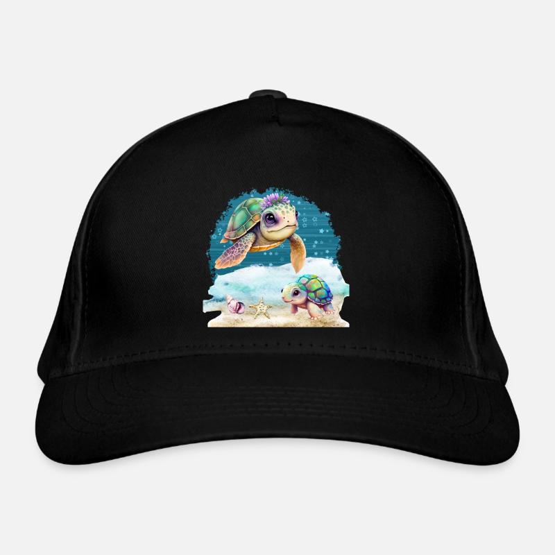 Conception de tortues marines Casquette classique bio
