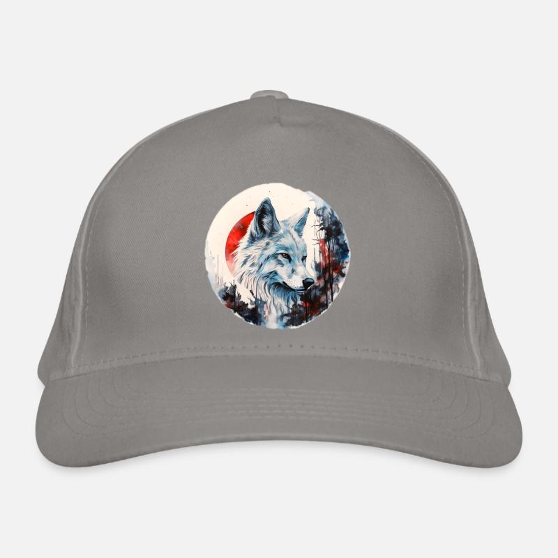 Wolf Organic Baseball Cap