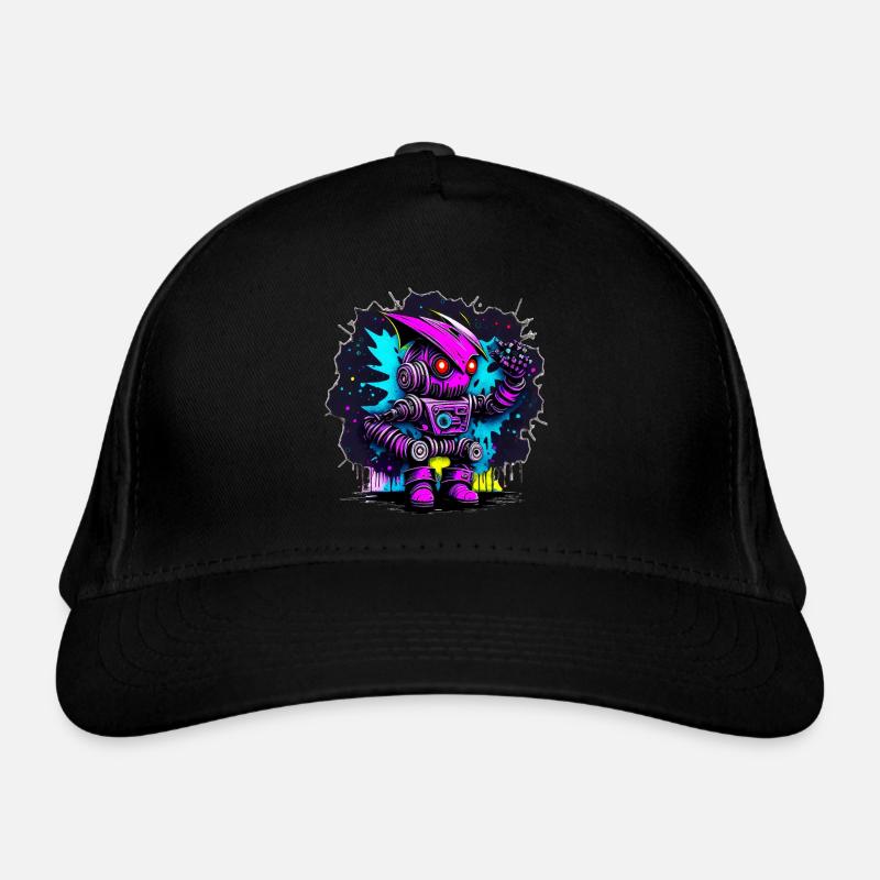 Evil Robot Series 009 Organic Baseball Cap