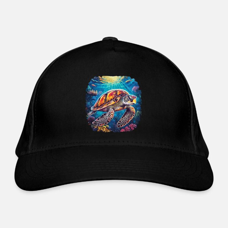 Sonate sous-marine harmonieuse Casquette classique bio