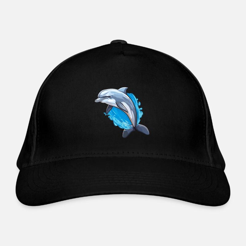 Dolphin - Coastal Harmony Organic Baseball Cap