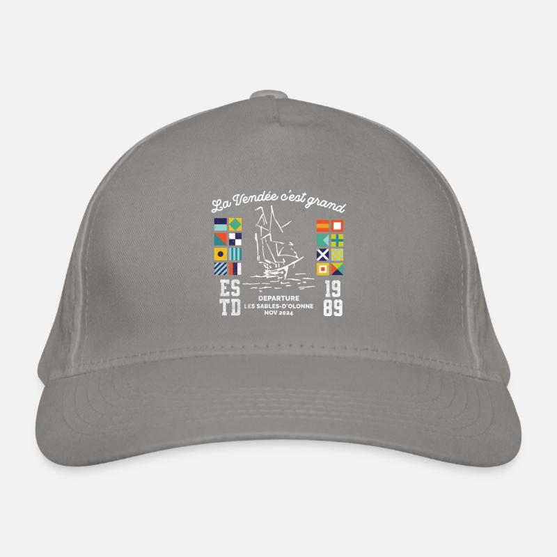 Vendée race around the globe Organic Baseball Cap