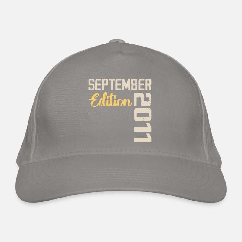 Septembre 2011 - 13e Anniversaire September 2011 Casquette classique bio