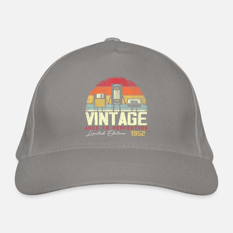 Millésime 1952 Cadeau Casquette classique bio