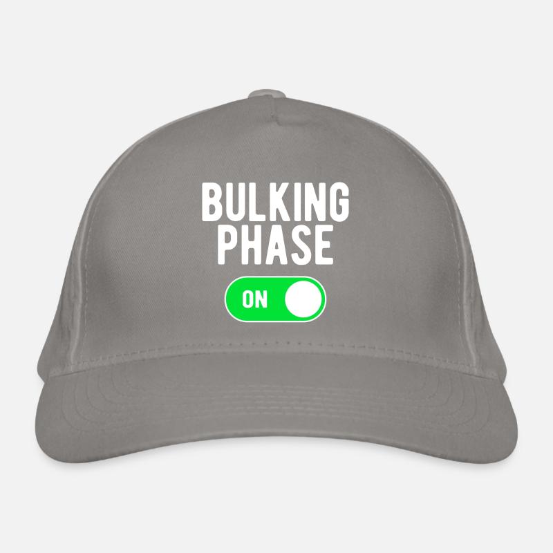 Phase de gonflement ON Gym Entraînement de musculation de poids Casquette classique bio