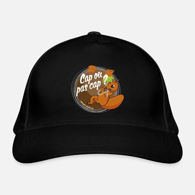 Cap ou pas cap? - Casquette classique bio - noir