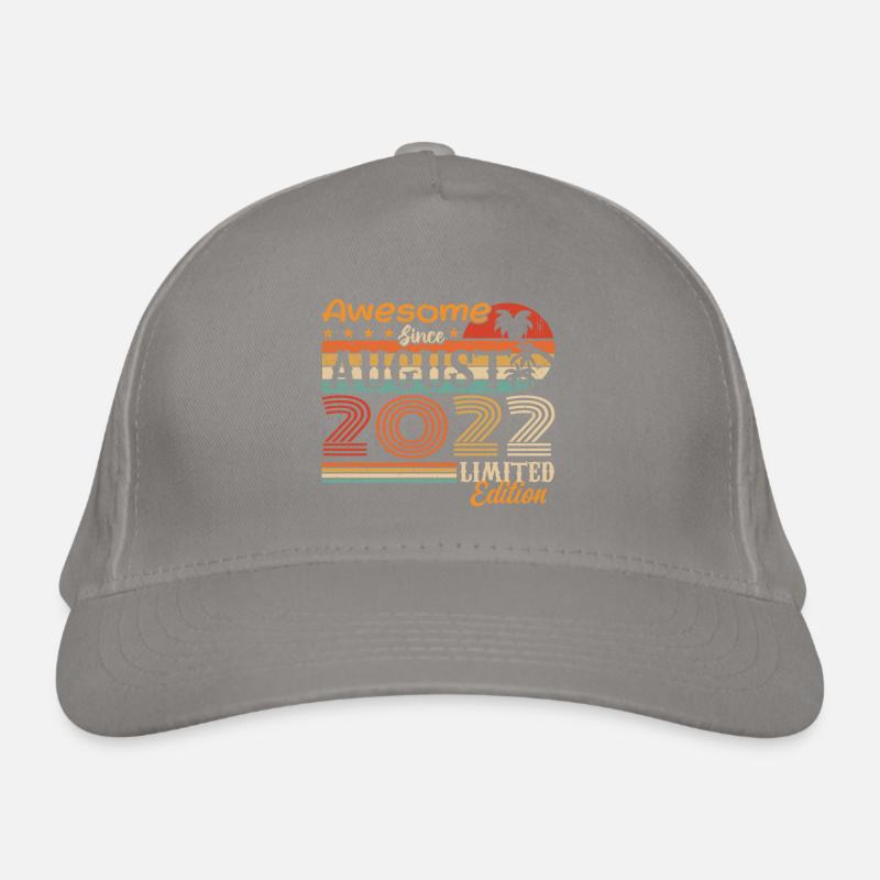2022 August Geschenkidee August 2022 Bio-Baseballkappe