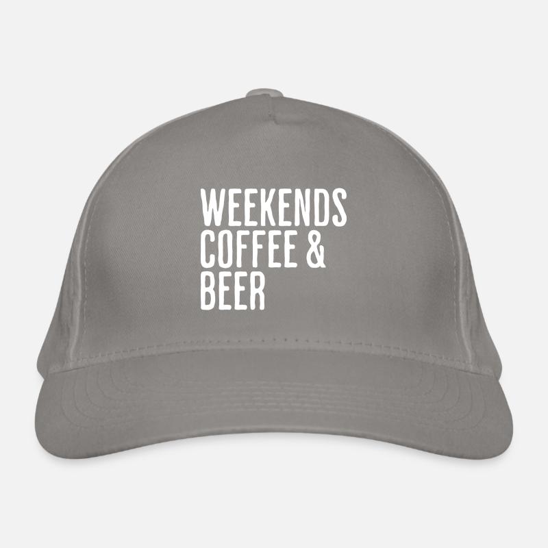 Kaffee- und Bierwochenenden Comedy-Wochenende Bio-Baseballkappe