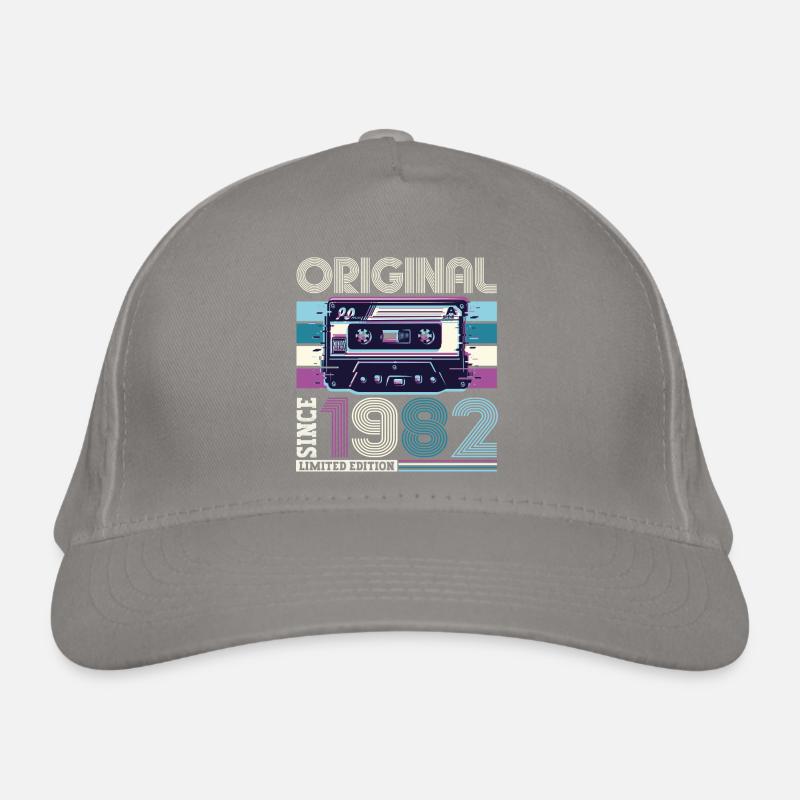 Original 1982 40th Birthday Gift Hommes Casquette classique bio