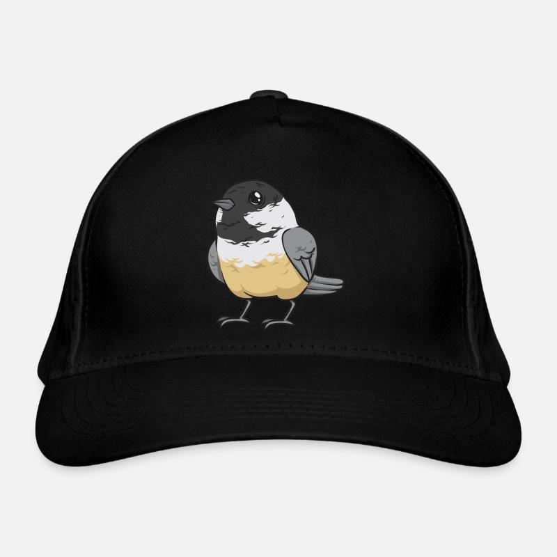 Meise Vogel Chickadee Vogelbeobachtung Bio-Baseballkappe