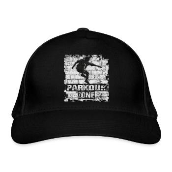 Parkour - Casquette classique bio - noir - Devant