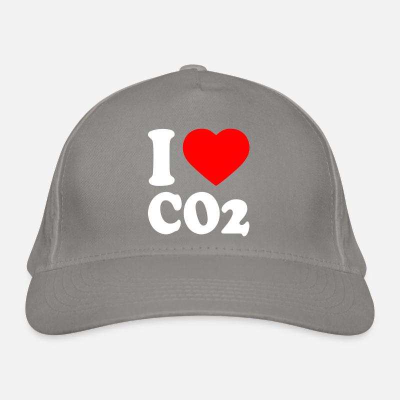 I love co2 Casquette classique bio