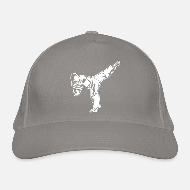 Weibliche Karateka Bio-Baseballkappe