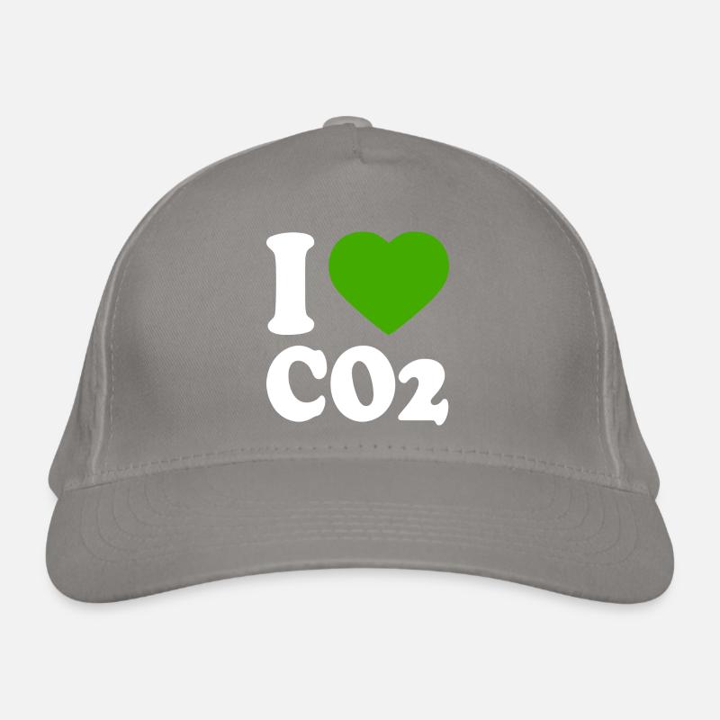 I love co2 Casquette classique bio