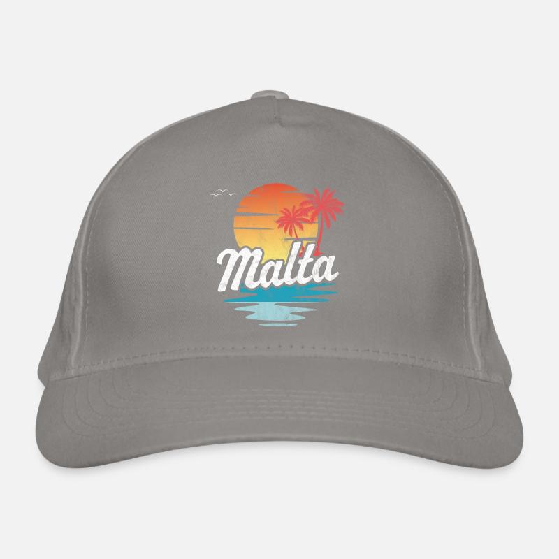 Malta Bio-Baseballkappe