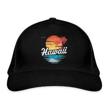 Hawai - Organic Baseball Cap - black - Front