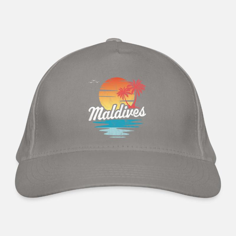Maldives Organic Baseball Cap