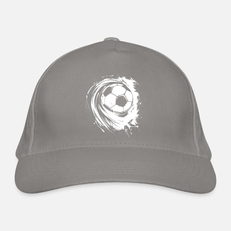 Fußball Illustration Bio-Baseballkappe