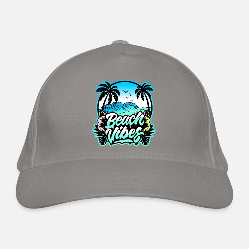 Beach Vibes 🌊 Organic Baseball Cap