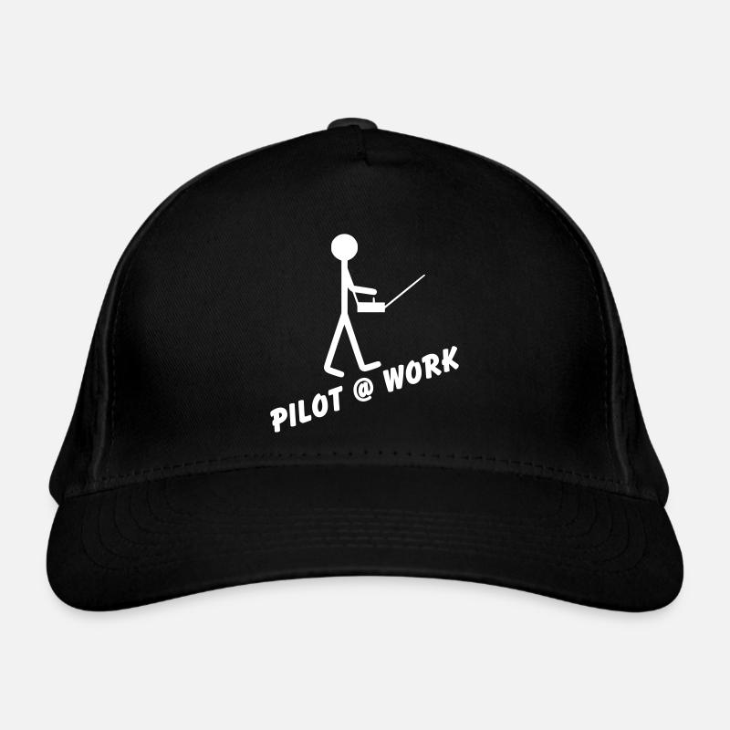Pilot @ Work Organic Baseball Cap