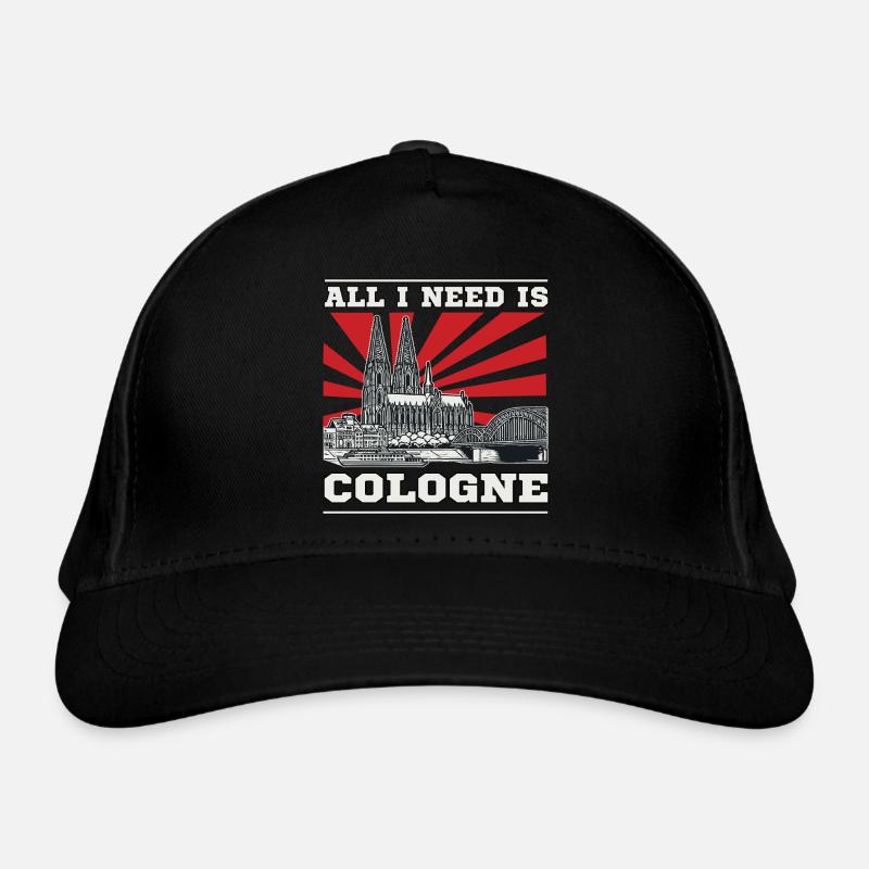 All I Need is Cologne Design – Kölner, Kölnerin Organic Baseball Cap