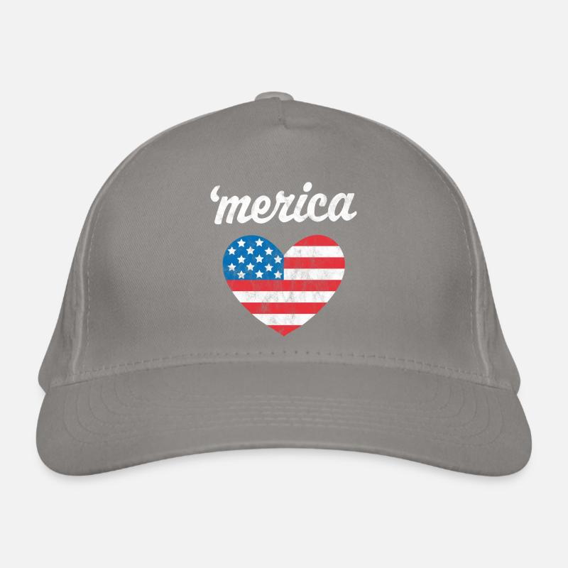 'merica Casquette classique bio