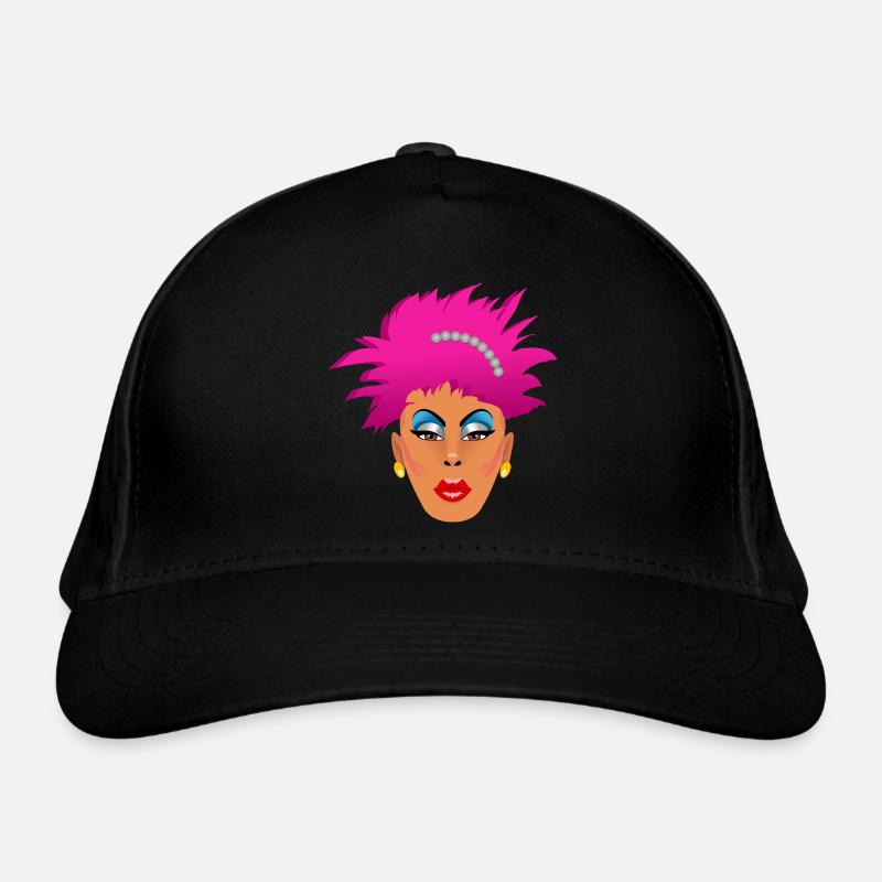 Drag Queen rose Casquette classique bio