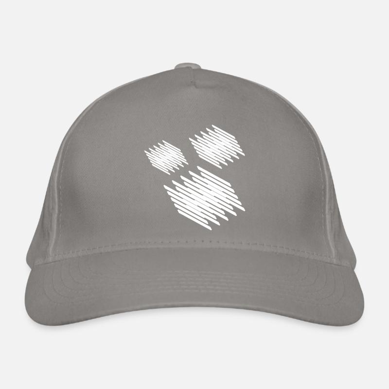 Geometric squares design Organic Baseball Cap