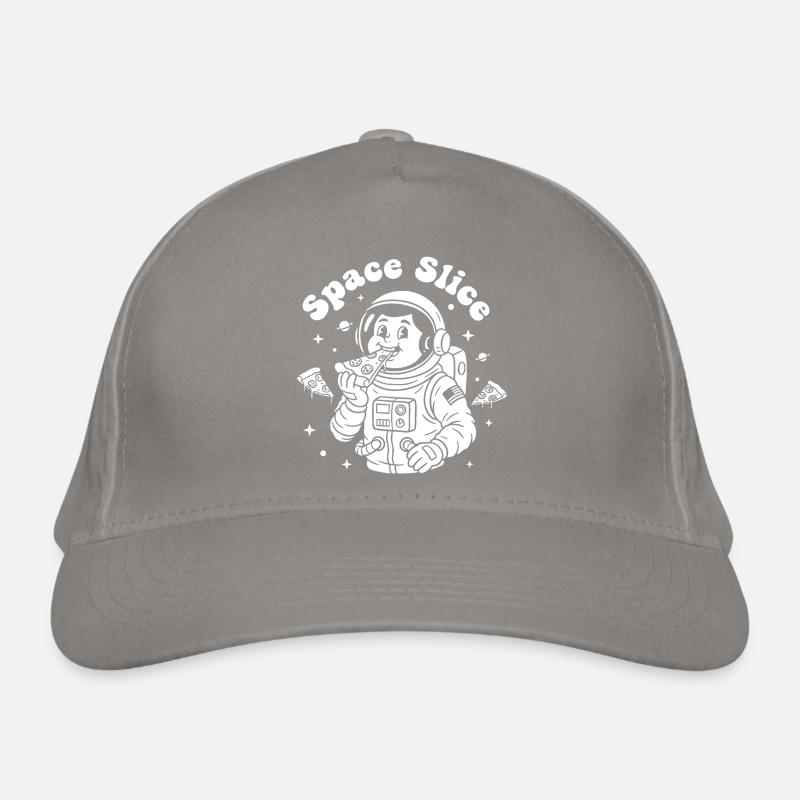 Space Slice Astronaut Pizza Bio-Baseballkappe