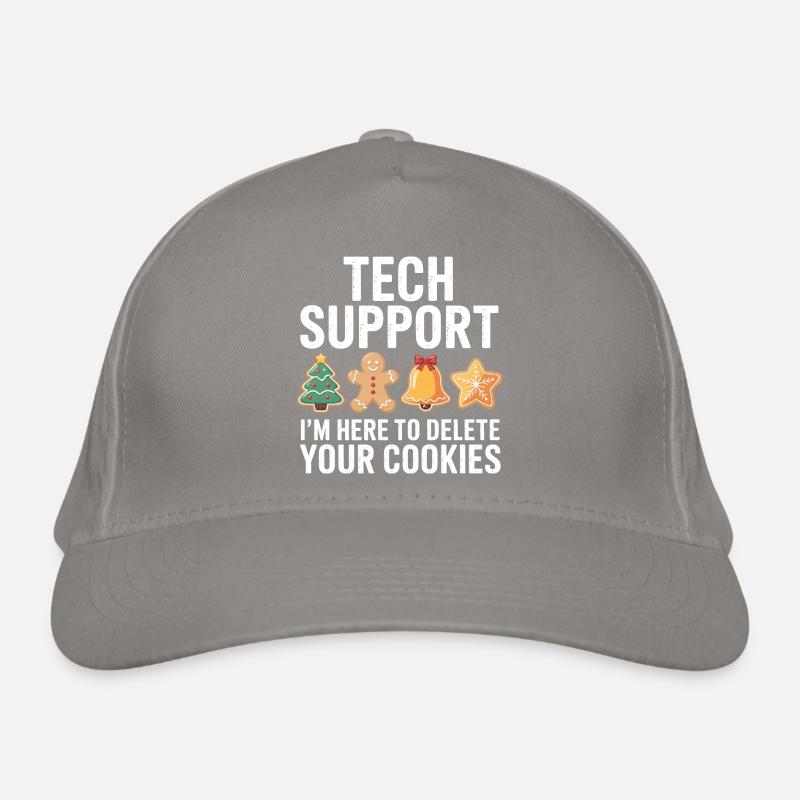 Badge Cookies Support Technique Casquette classique bio