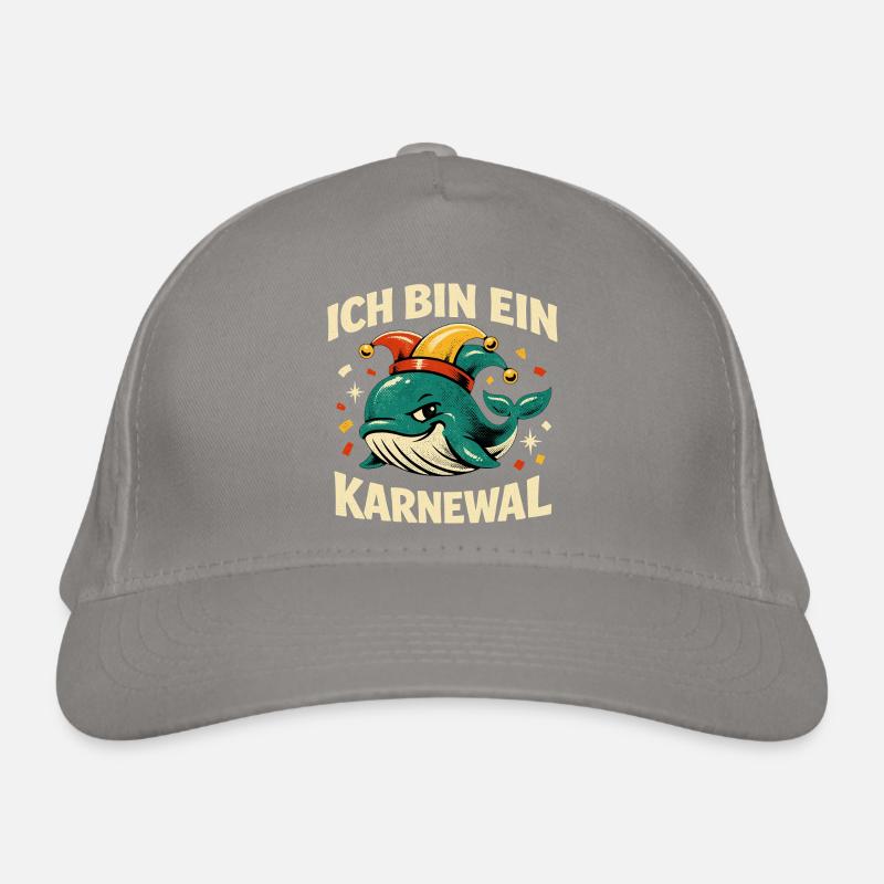 Ich Bin Ein Karnewal Jecke 5. Jahreszeit Wortspiel Bio-Baseballkappe