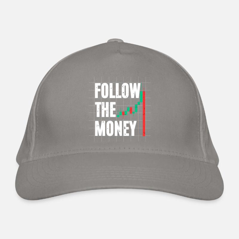 Suivez l’argent Casquette classique bio