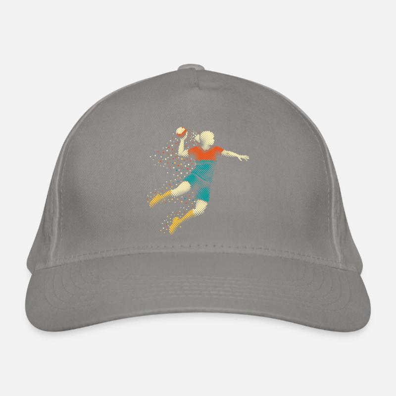 handball mädchen Bio-Baseballkappe