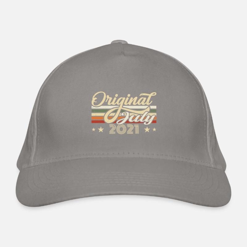 Geschenk 2021 Juli Geburtstag Geboren Im Juli 2021 Bio-Baseballkappe