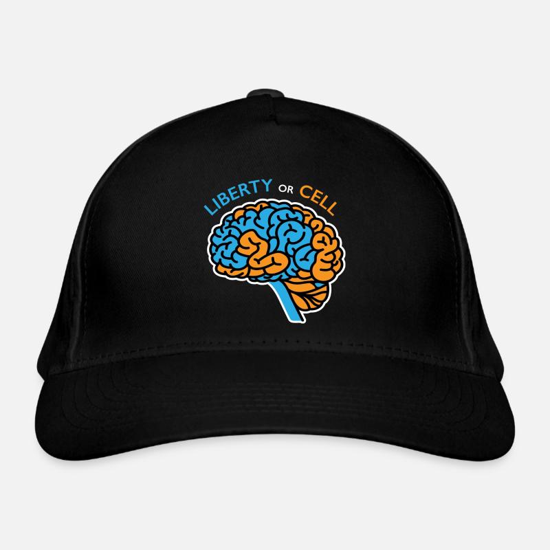 Explorez les profondeurs de la pensée ! - Casquette classique bio - noir