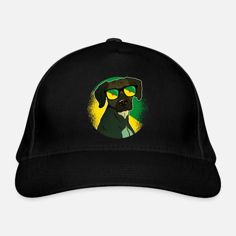 French Guiana Organic Baseball Cap